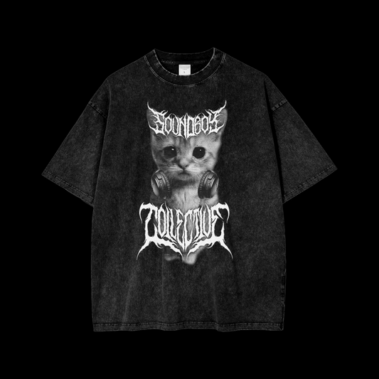 OVERSIZED SOUNDBOY COLLECTIVE CAT TEE